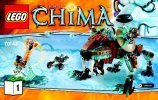 Notice / Instructions de Montage - LEGO - Legends of Chima - 70143 - Le robot Tigre de Sir Fangar: Page 1