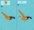 Notice / Instructions de Montage - LEGO - Legends of Chima - 70144 - Le Tank Lion de Feu: Page 10