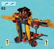 Notice / Instructions de Montage - LEGO - Legends of Chima - 70144 - Le Tank Lion de Feu: Page 50