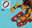 Notice / Instructions de Montage - LEGO - Legends of Chima - 70144 - Le Tank Lion de Feu: Page 53