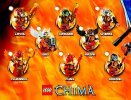 Notice / Instructions de Montage - LEGO - Legends of Chima - 70145 - Le mammouth des glaces: Page 48