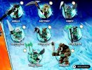 Notice / Instructions de Montage - LEGO - Legends of Chima - 70145 - Le mammouth des glaces: Page 49