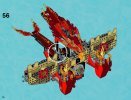 Notice / Instructions de Montage - LEGO - Legends of Chima - 70146 - Le temple du Phoenix de Feu: Page 60