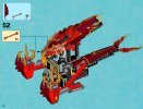 Notice / Instructions de Montage - LEGO - Legends of Chima - 70146 - Le temple du Phoenix de Feu: Page 44