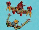 Notice / Instructions de Montage - LEGO - Legends of Chima - 70146 - Le temple du Phoenix de Feu: Page 74