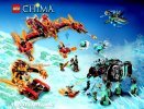 Notice / Instructions de Montage - LEGO - Legends of Chima - 70146 - Le temple du Phoenix de Feu: Page 80