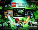 Notice / Instructions de Montage - LEGO - Legends of Chima - 70146 - Le temple du Phoenix de Feu: Page 56