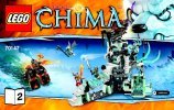 Notice / Instructions de Montage - LEGO - Legends of Chima - 70147 - La forteresse des glaces de Sir Fangar: Page 1