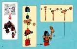 Notice / Instructions de Montage - LEGO - Legends of Chima - 70147 - La forteresse des glaces de Sir Fangar: Page 4