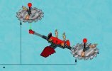 Notice / Instructions de Montage - LEGO - Legends of Chima - 70149 - Worriz - Challenge : Les lames de Feu: Page 22