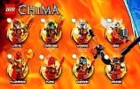 Notice / Instructions de Montage - LEGO - Legends of Chima - 70149 - Worriz - Challenge : Les lames de Feu: Page 30