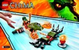 Notice / Instructions de Montage - LEGO - Legends of Chima - 70150 - Cragger - Challenge : Les griffes de feu: Page 1