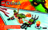 Notice / Instructions de Montage - LEGO - Legends of Chima - 70150 - Cragger - Challenge : Les griffes de feu: Page 1