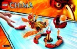 Notice / Instructions de Montage - LEGO - Legends of Chima - 70155 - Fluminox - Challenge : La tour de Feu: Page 1