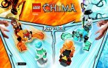 Notice / Instructions de Montage - LEGO - Legends of Chima - 70156 - Starter Set - Laval vs Sir Fangar: Page 1