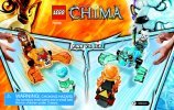 Notice / Instructions de Montage - LEGO - Legends of Chima - 70156 - Starter Set - Laval vs Sir Fangar: Page 1