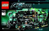 Notice / Instructions de Montage - LEGO - Ultra Agents - 70165 - Le QG des agents: Page 1