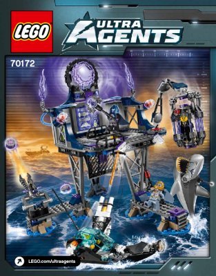 Notice / Instructions de Montage - LEGO - 70172 - AntiMatter’s Portal Hideout: Page 1