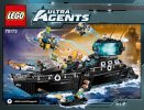 Notice / Instructions de Montage - LEGO - 70173 - Ultra Agents Ocean HQ: Page 1