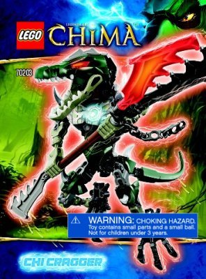 Notice / Instructions de Montage - LEGO - Legends of Chima - 70203 - CHI Cragger: Page 1