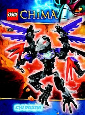 Notice / Instructions de Montage - LEGO - Legends of Chima - 70205 - CHI Razar: Page 1