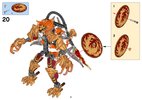 Notice / Instructions de Montage - LEGO - Legends of Chima - 70206 - CHI Laval: Page 21