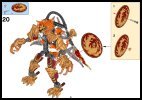 Notice / Instructions de Montage - LEGO - Legends of Chima - 70206 - CHI Laval: Page 21