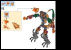 Notice / Instructions de Montage - LEGO - Legends of Chima - 70207 - CHI Cragger: Page 18