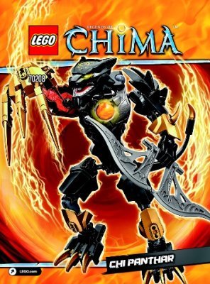 Notice / Instructions de Montage - LEGO - Legends of Chima - 70208 - CHI Panthar: Page 1