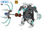 Notice / Instructions de Montage - LEGO - Legends of Chima - 70209 - CHI Mungus: Page 47