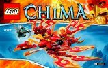 Notice / Instructions de Montage - LEGO - Legends of Chima - 70221 - L'ultime Phoenix de feu: Page 1