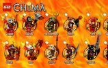 Notice / Instructions de Montage - LEGO - Legends of Chima - 70221 - L'ultime Phoenix de feu: Page 64