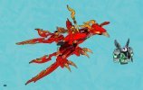 Notice / Instructions de Montage - LEGO - Legends of Chima - 70221 - L'ultime Phoenix de feu: Page 60