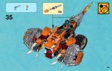 Notice / Instructions de Montage - LEGO - Legends of Chima - 70222 - Le bulldozer panthère: Page 73