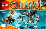 Notice / Instructions de Montage - LEGO - Legends of Chima - 70223 - Le robot ours des glaces: Page 1