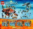 Notice / Instructions de Montage - LEGO - Legends of Chima - 70223 - Le robot ours des glaces: Page 49