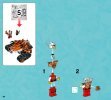 Notice / Instructions de Montage - LEGO - Legends of Chima - 70224 - La base mobile de combat: Page 98