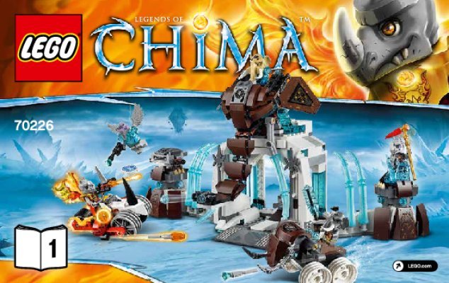 Notice Instructions de Montage LEGO Legends of Chima 70226