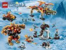 Notice / Instructions de Montage - LEGO - Legends of Chima - 70227 - Le sauvetage du Roi Crominus: Page 172