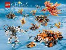 Notice / Instructions de Montage - LEGO - Legends of Chima - 70227 - Le sauvetage du Roi Crominus: Page 173