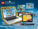 Notice / Instructions de Montage - LEGO - Legends of Chima - 70227 - Le sauvetage du Roi Crominus: Page 174