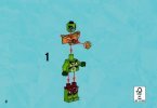 Notice / Instructions de Montage - LEGO - Legends of Chima - 70231 - La tribu Crocodile: Page 2