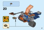 Notice / Instructions de Montage - LEGO - NEXO KNIGHTS - 70310 - Le char de combat de Knighton: Page 27