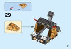 Notice / Instructions de Montage - LEGO - NEXO KNIGHTS - 70311 - La catapulte du Chaos: Page 27