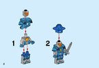 Notice / Instructions de Montage - LEGO - NEXO KNIGHTS - 70311 - La catapulte du Chaos: Page 2