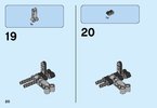 Notice / Instructions de Montage - LEGO - NEXO KNIGHTS - 70311 - La catapulte du Chaos: Page 20