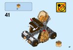 Notice / Instructions de Montage - LEGO - NEXO KNIGHTS - 70311 - La catapulte du Chaos: Page 37