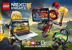 Notice / Instructions de Montage - LEGO - NEXO KNIGHTS - 70311 - La catapulte du Chaos: Page 45