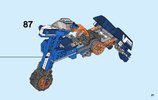 Notice / Instructions de Montage - LEGO - NEXO KNIGHTS - 70312 - Le méca-cheval de Lance: Page 21