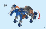 Notice / Instructions de Montage - LEGO - NEXO KNIGHTS - 70312 - Le méca-cheval de Lance: Page 27